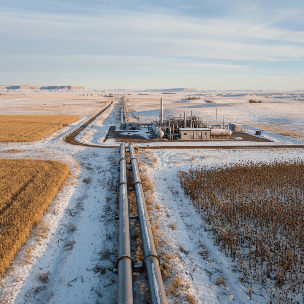 Trump Approves Enbridge Pipeline Permit for North Dakota Border Crossing - Bakken Wire