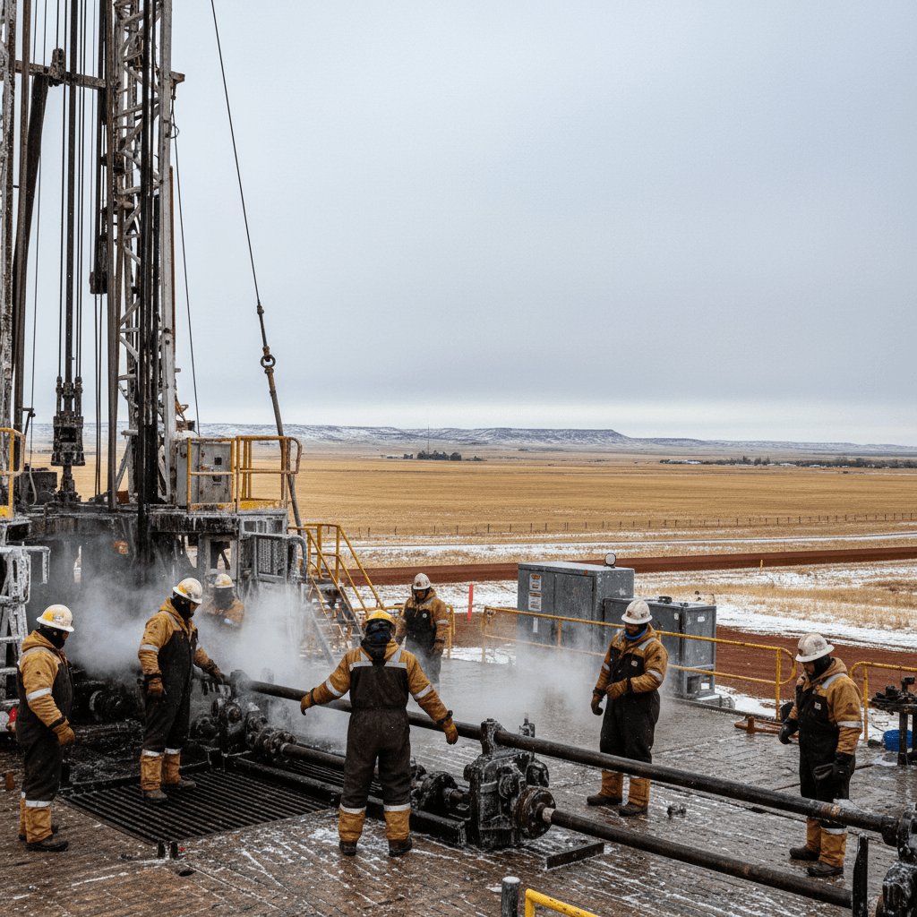 Bakken Rig Count Holds at 26 Amid Sharp Oil Price Decline - Bakken Wire