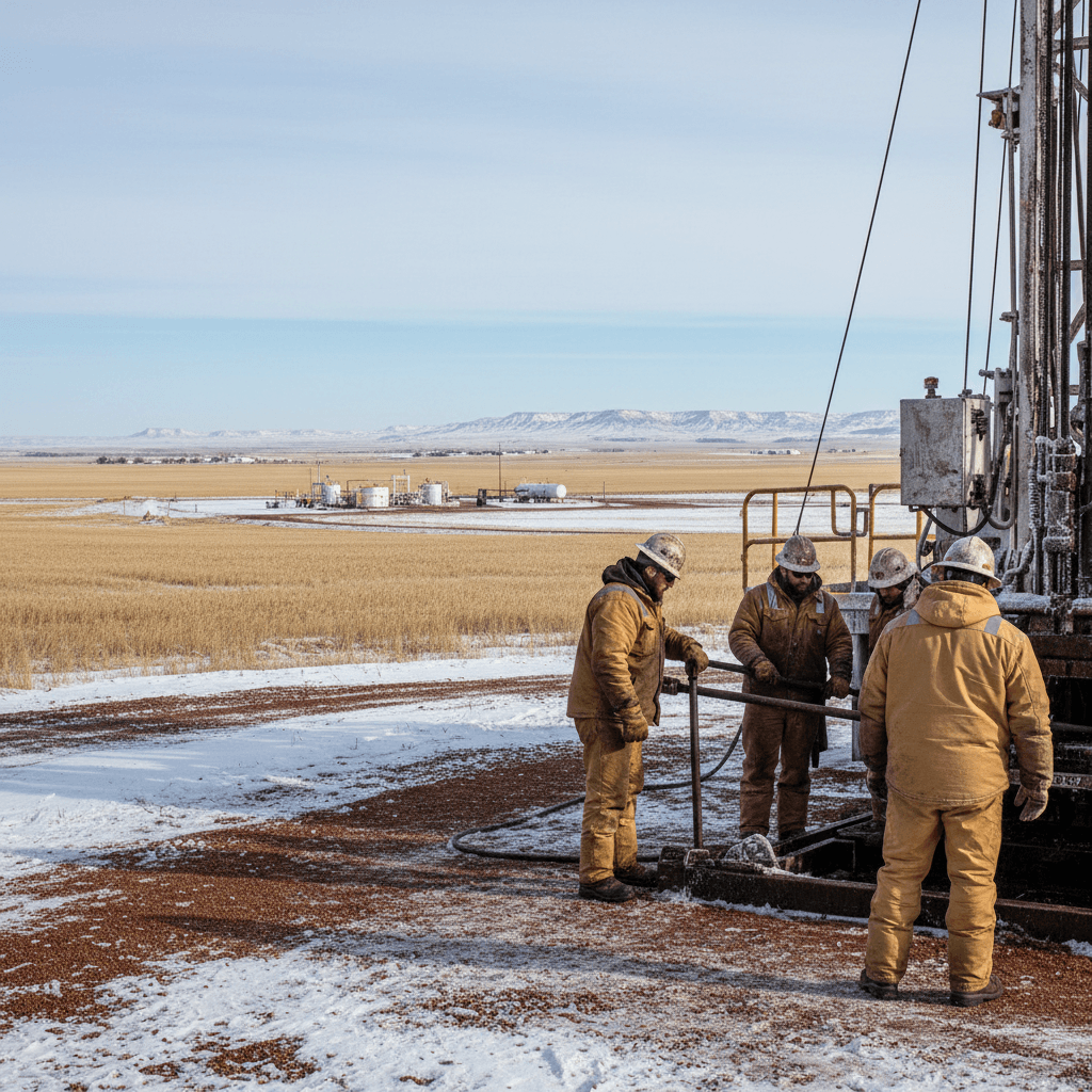 Bakken Rig Count Holds at 28 Amid Sharp Oil Price Drop - Bakken Wire