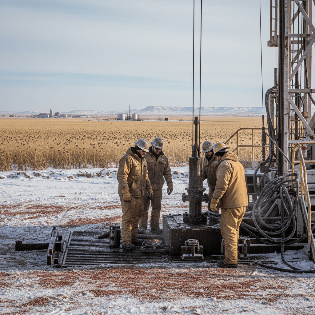 Bakken Rig Count Holds at 28 Amid Sharp Oil Price Decline - Bakken Wire
