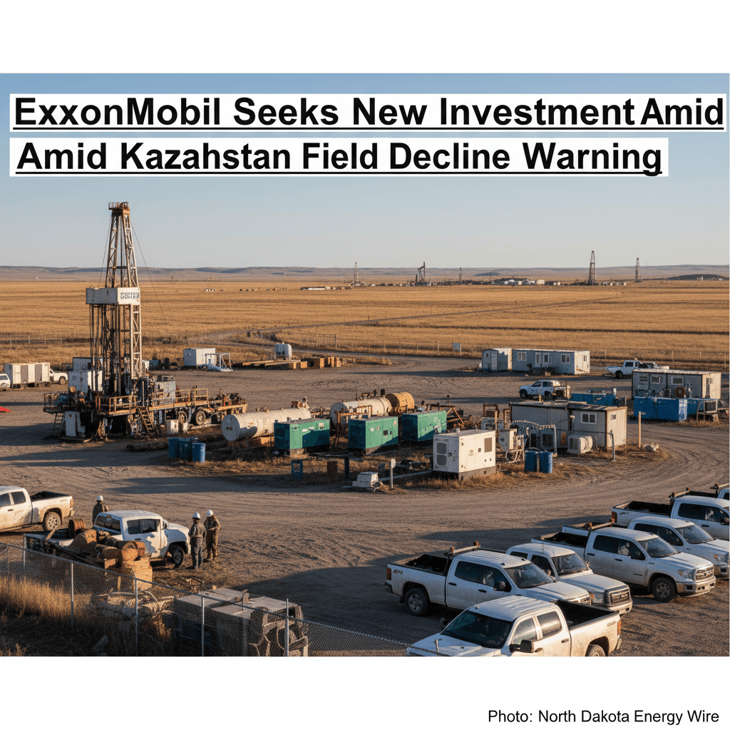 ExxonMobil Seeks New Investment Amid Kazakhstan Field Decline Warning - Bakken Wire