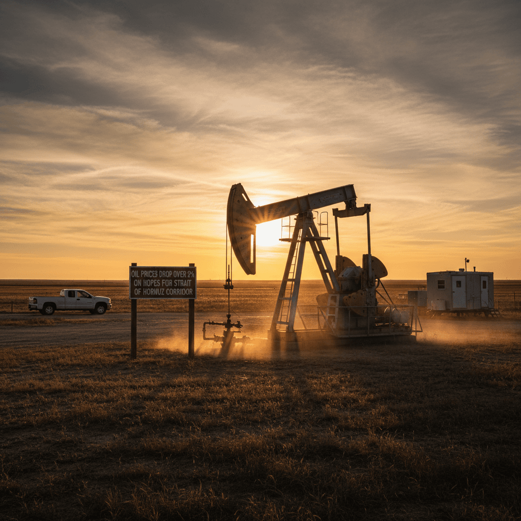 Oil Prices Drop Over 2% on Hopes for Strait of Hormuz Corridor - Bakken Wire