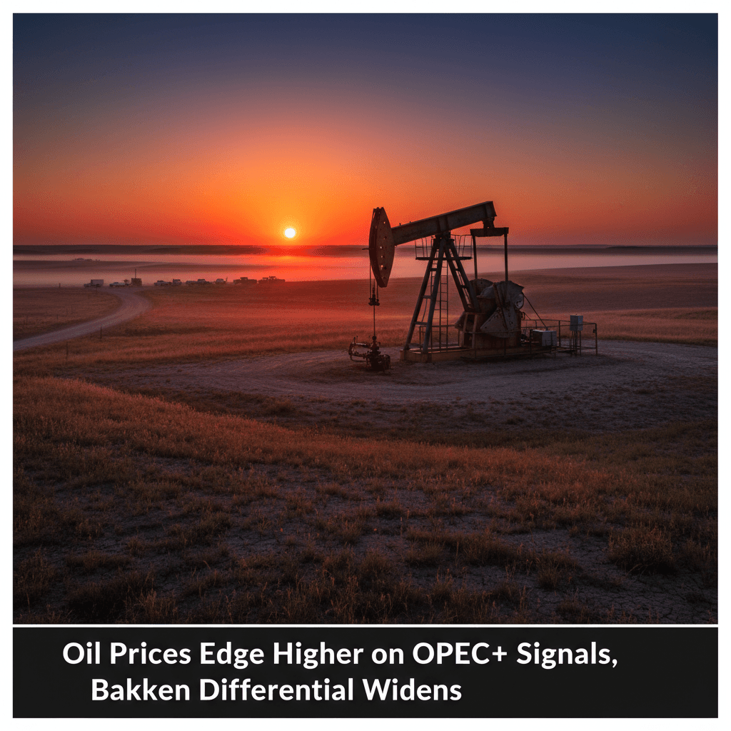 Oil Prices Edge Higher on OPEC+ Signals, Bakken Differential Widens - Bakken Wire