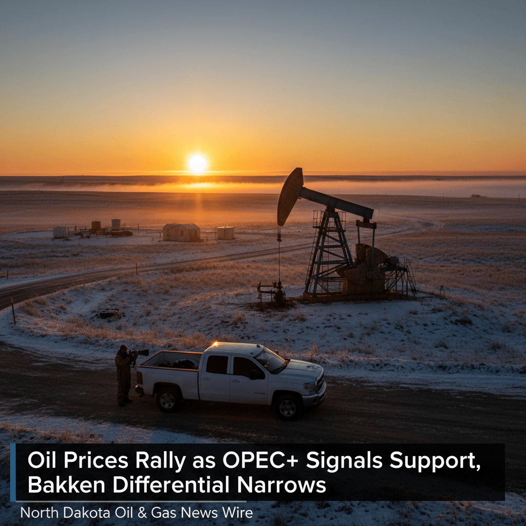 Oil Prices Rally as OPEC+ Signals Support, Bakken Differential Narrows - Bakken Wire