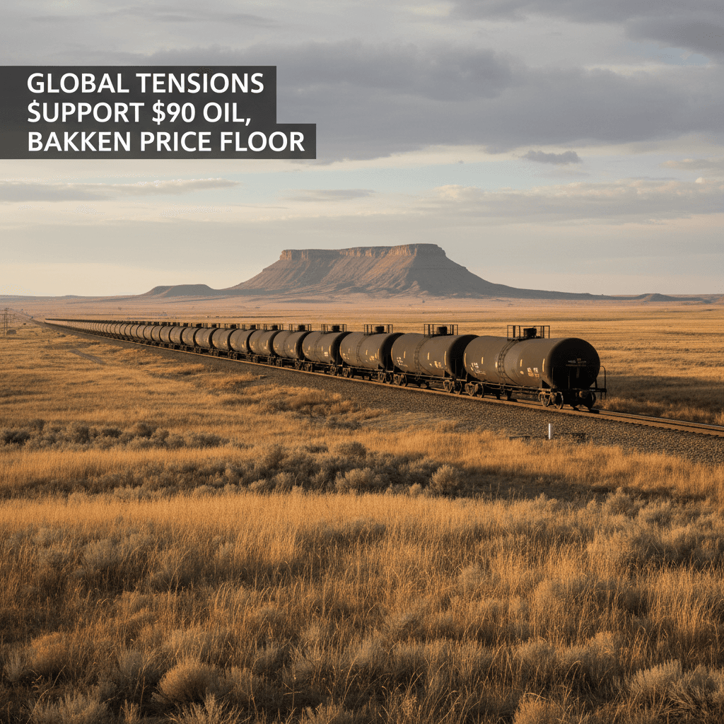 Global Tensions Support $90 Oil, Bakken Price Floor - Bakken Wire