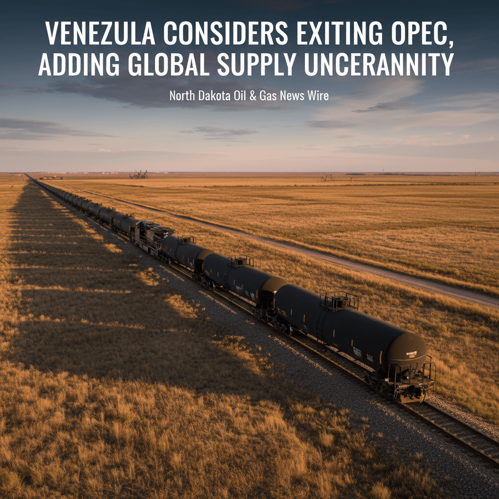Venezuela Considers Exiting OPEC, Adding Global Supply Uncertainty - Bakken Wire
