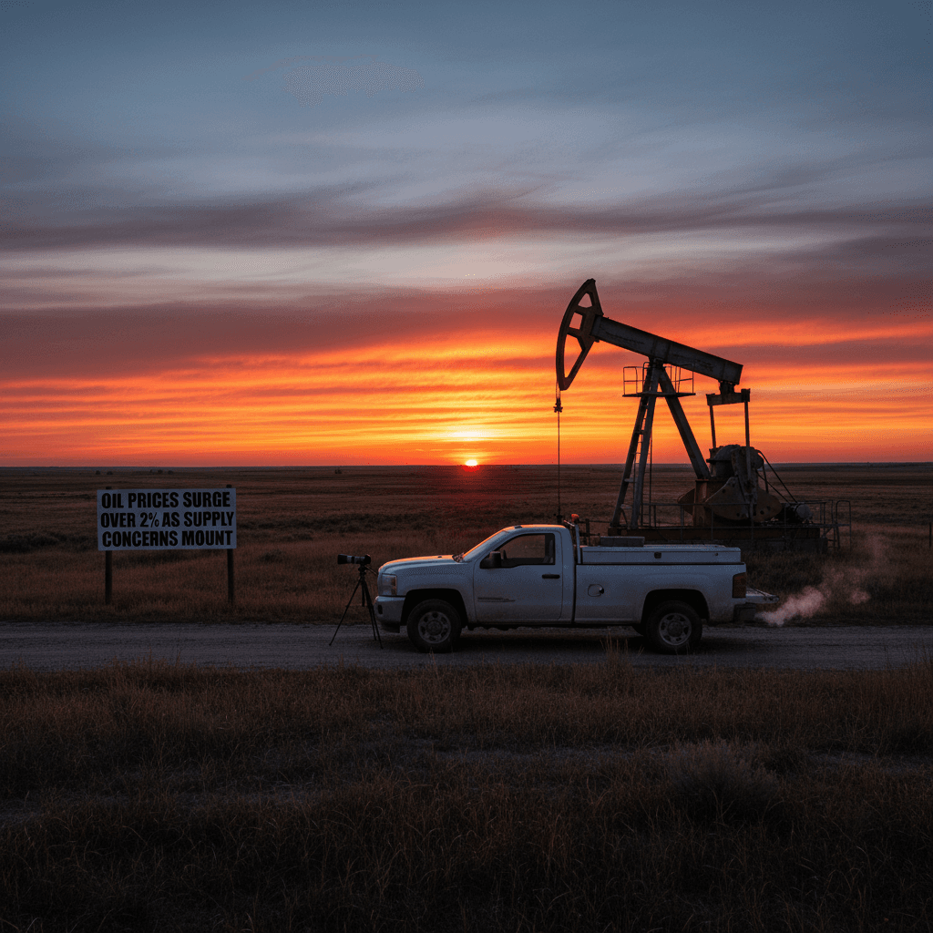 Oil Prices Surge Over 2% as Supply Concerns Mount - Bakken Wire
