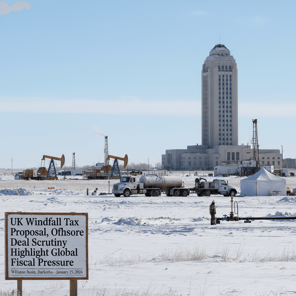 UK Windfall Tax Proposal, Offshore Deal Scrutiny Highlight Global Fiscal Pressure - Bakken Wire