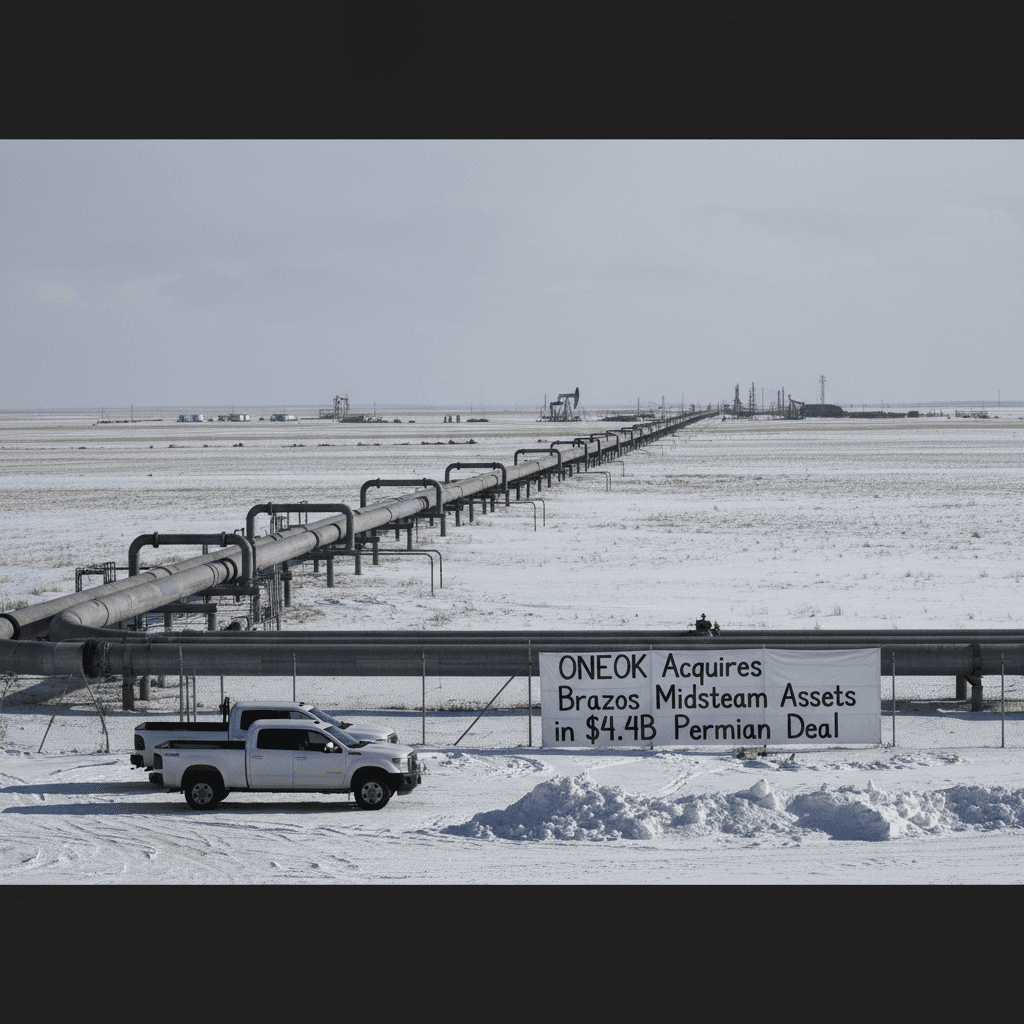 ONEOK Acquires Brazos Midstream Assets in $4.4B Permian Deal - Bakken Wire