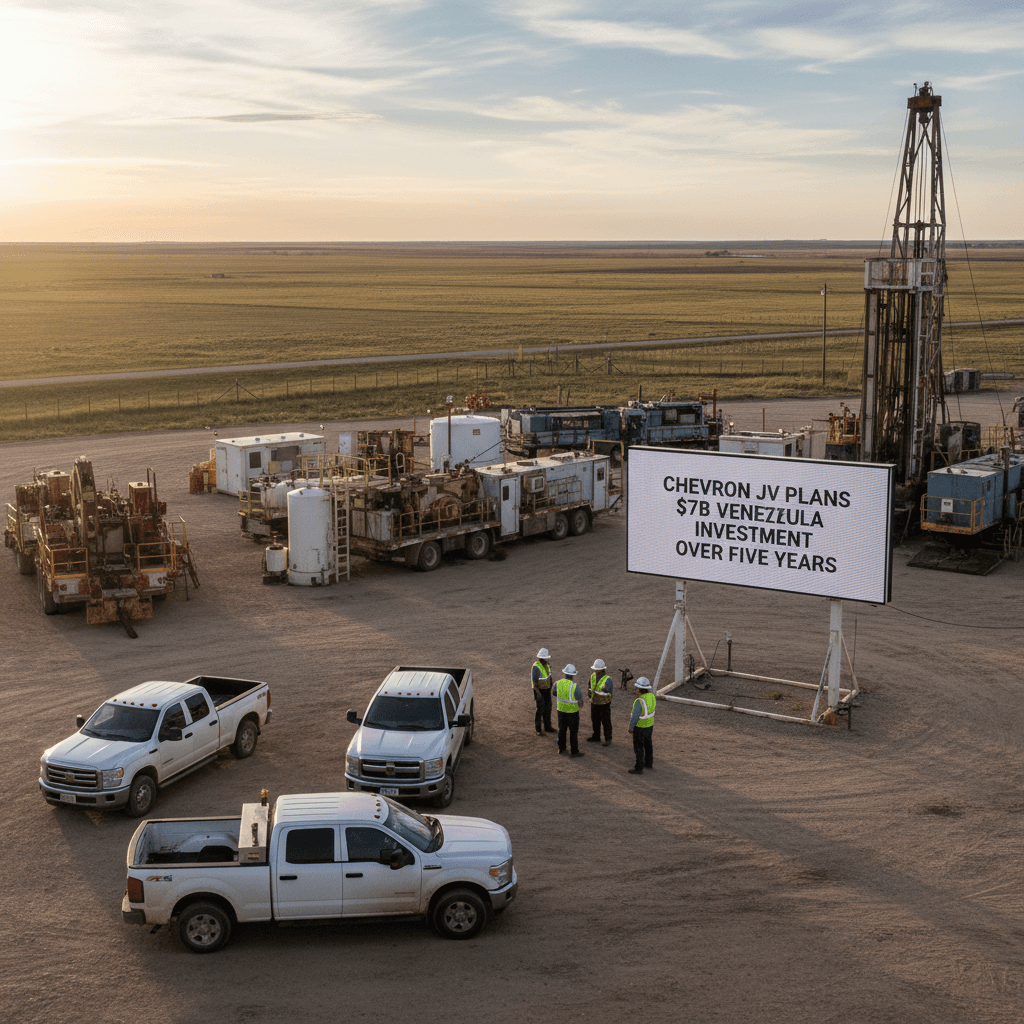 Chevron JV Plans $7B Venezuela Investment Over Five Years - Bakken Wire
