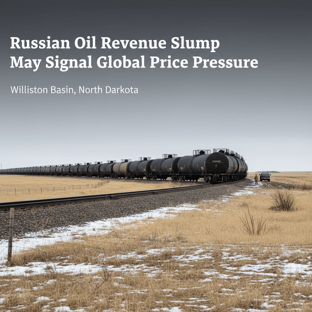 Russian Oil Revenue Slump May Signal Global Price Pressure - Bakken Wire