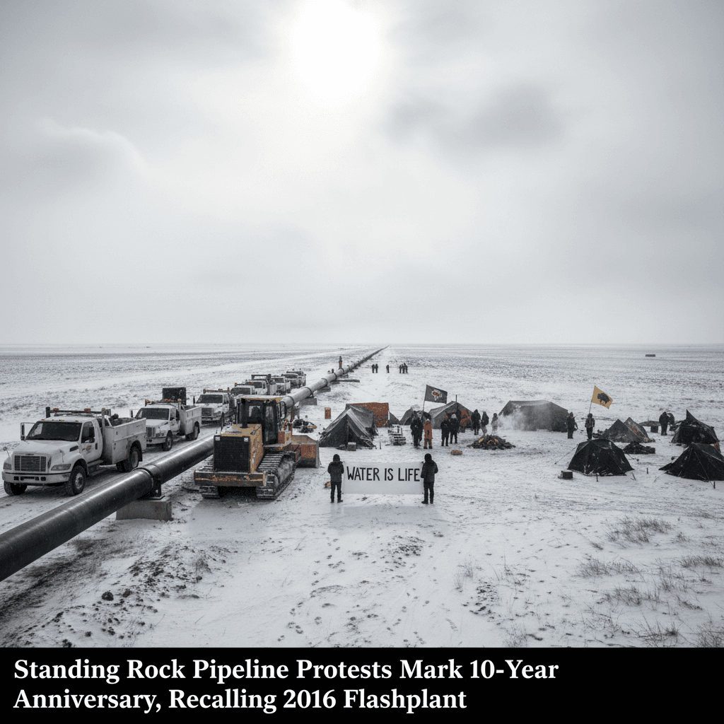 Standing Rock Pipeline Protests Mark 10-Year Anniversary, Recalling 2016 Flashpoint - Bakken Wire