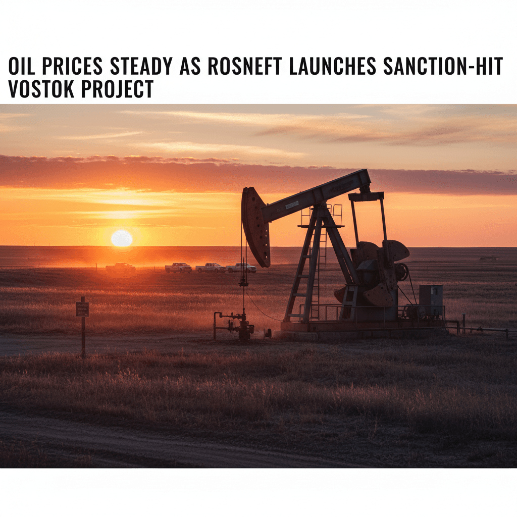 Oil Prices Steady as Rosneft Launches Sanction-Hit Vostok Project - Bakken Wire