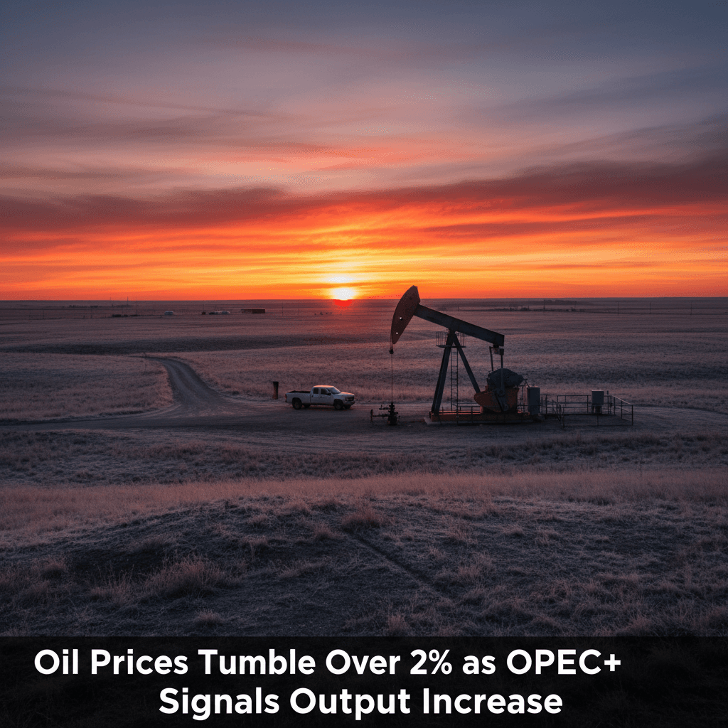 Oil Prices Tumble Over 2% as OPEC+ Signals Output Increase - Bakken Wire