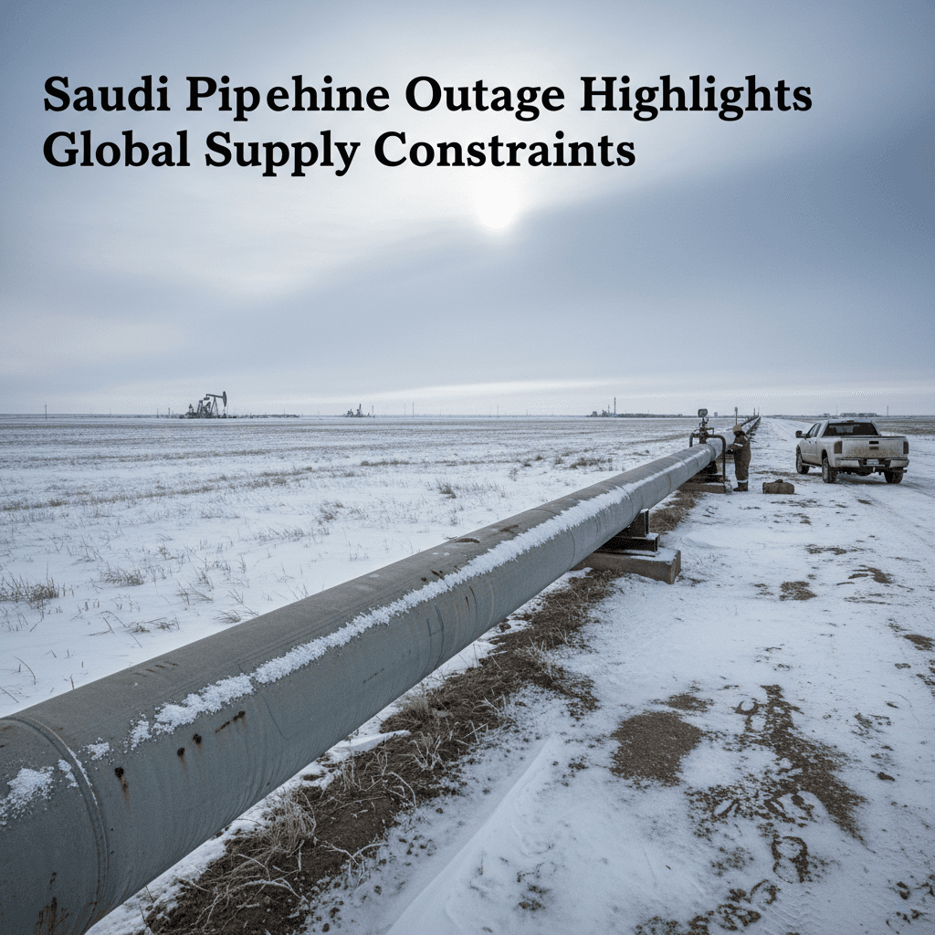 Saudi Pipeline Outage Highlights Global Supply Constraints - Bakken Wire