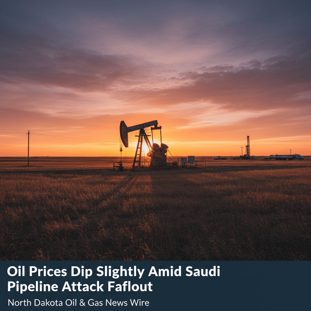 Oil Prices Dip Slightly Amid Saudi Pipeline Attack Fallout - Bakken Wire