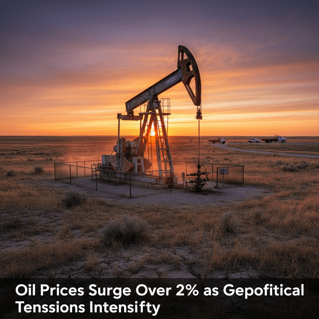 Oil Prices Surge Over 2% as Geopolitical Tensions Intensify - Bakken Wire