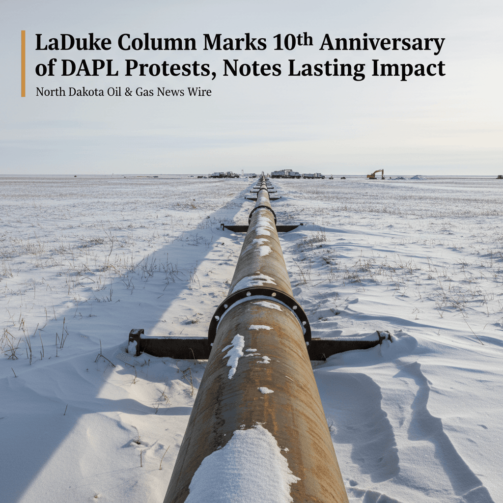 LaDuke Column Marks 10th Anniversary of DAPL Protests, Notes Lasting Impact - Bakken Wire