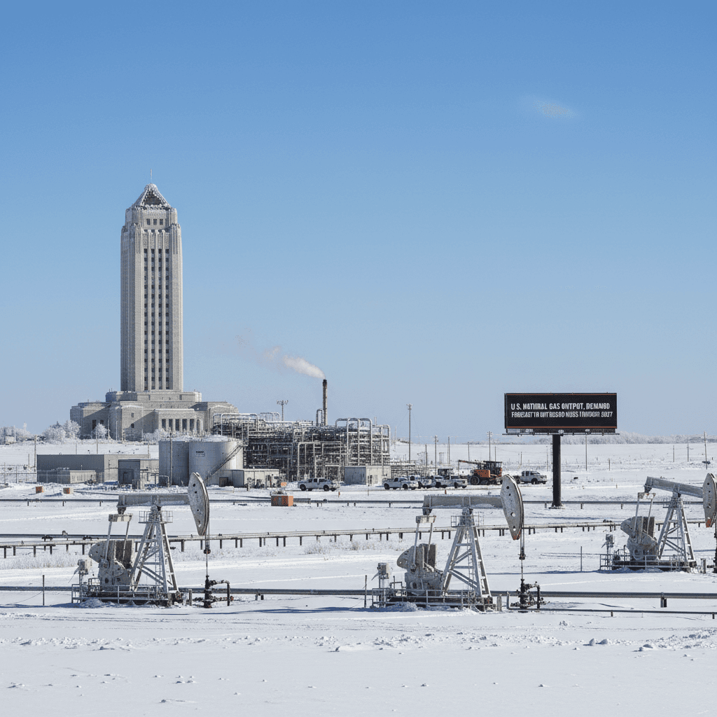U.S. Natural Gas Output, Demand Forecast to Hit Record Highs Through 2027 - Bakken Wire