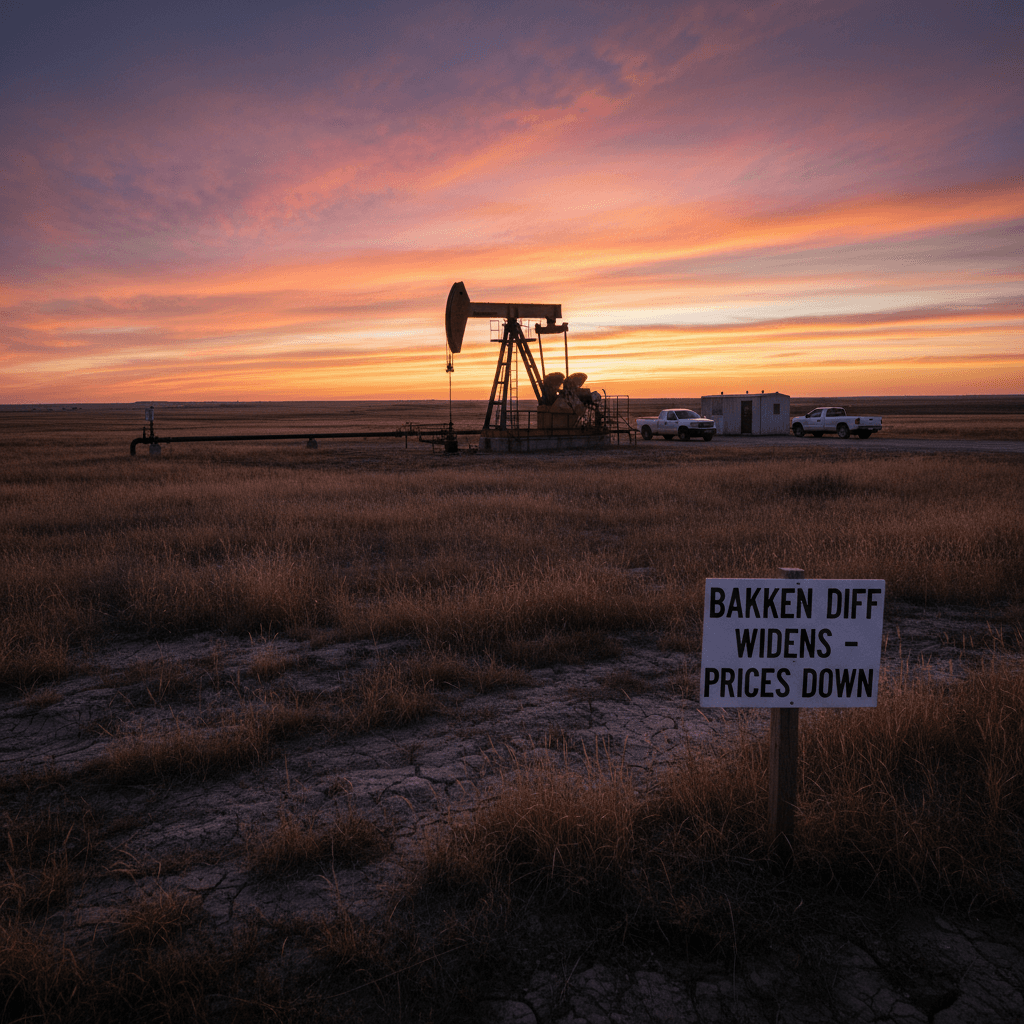 Oil Prices Drop Sharply, Bakken Differential Widens - Bakken Wire