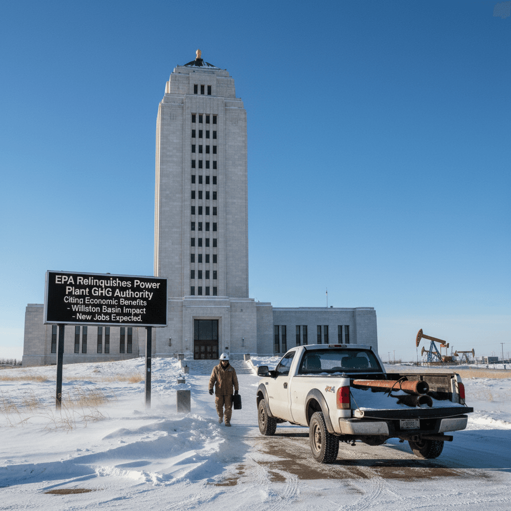 EPA Relinquishes Power Plant GHG Authority, Citing Economic Benefits - Bakken Wire