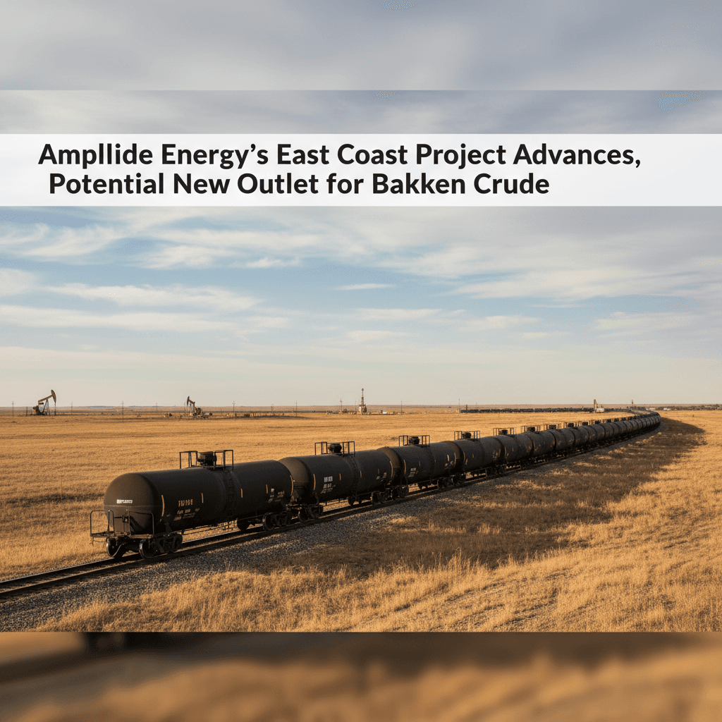 Amplitude Energy's East Coast Project Advances, Potential New Outlet for Bakken Crude - Bakken Wire