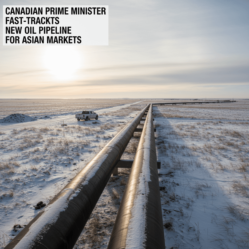 Canadian Prime Minister Fast-Tracks New Oil Pipeline for Asian Markets - Bakken Wire