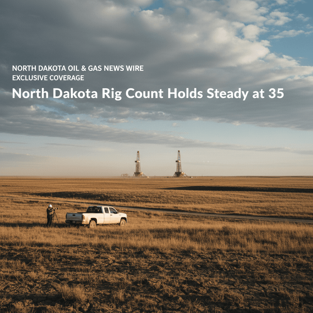 North Dakota Rig Count Holds Steady at 35 - Bakken Wire