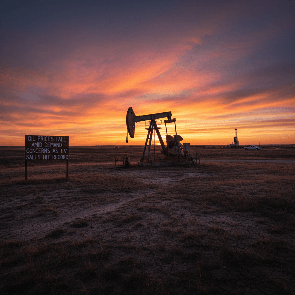 Oil Prices Fall Amid Demand Concerns as EU EV Sales Hit Record - Bakken Wire