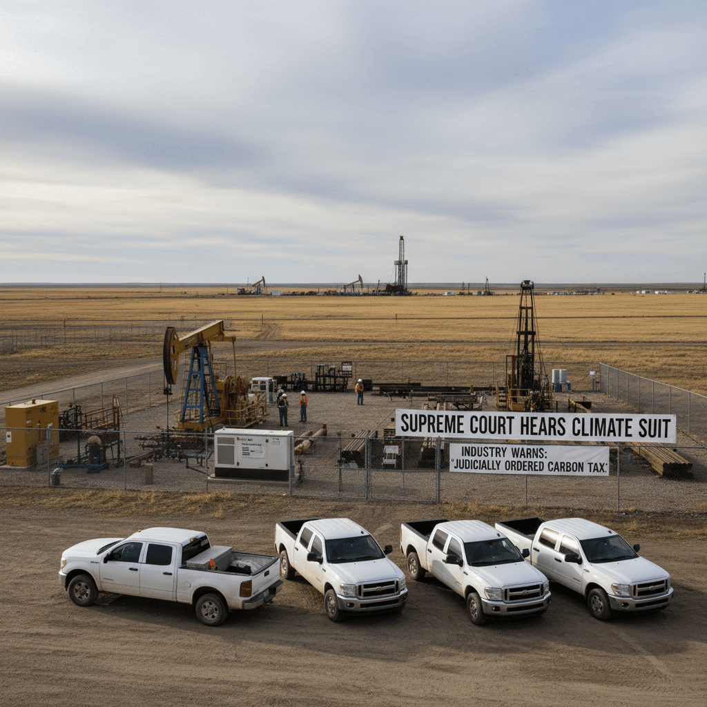 Supreme Court Hears Climate Suit, Industry Warns of 'Judicially Ordered Carbon Tax' - Bakken Wire