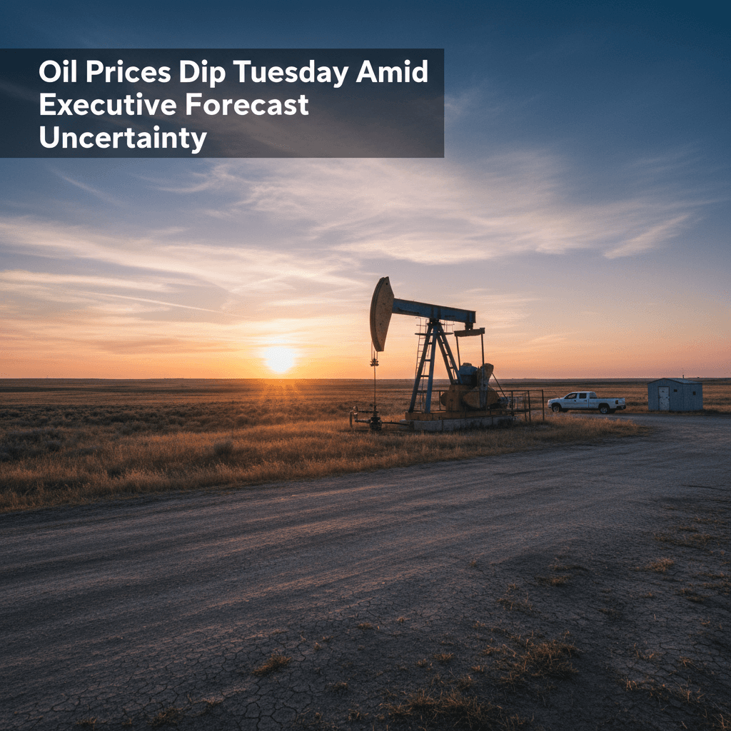 Oil Prices Dip Tuesday Amid Executive Forecast Uncertainty - Bakken Wire