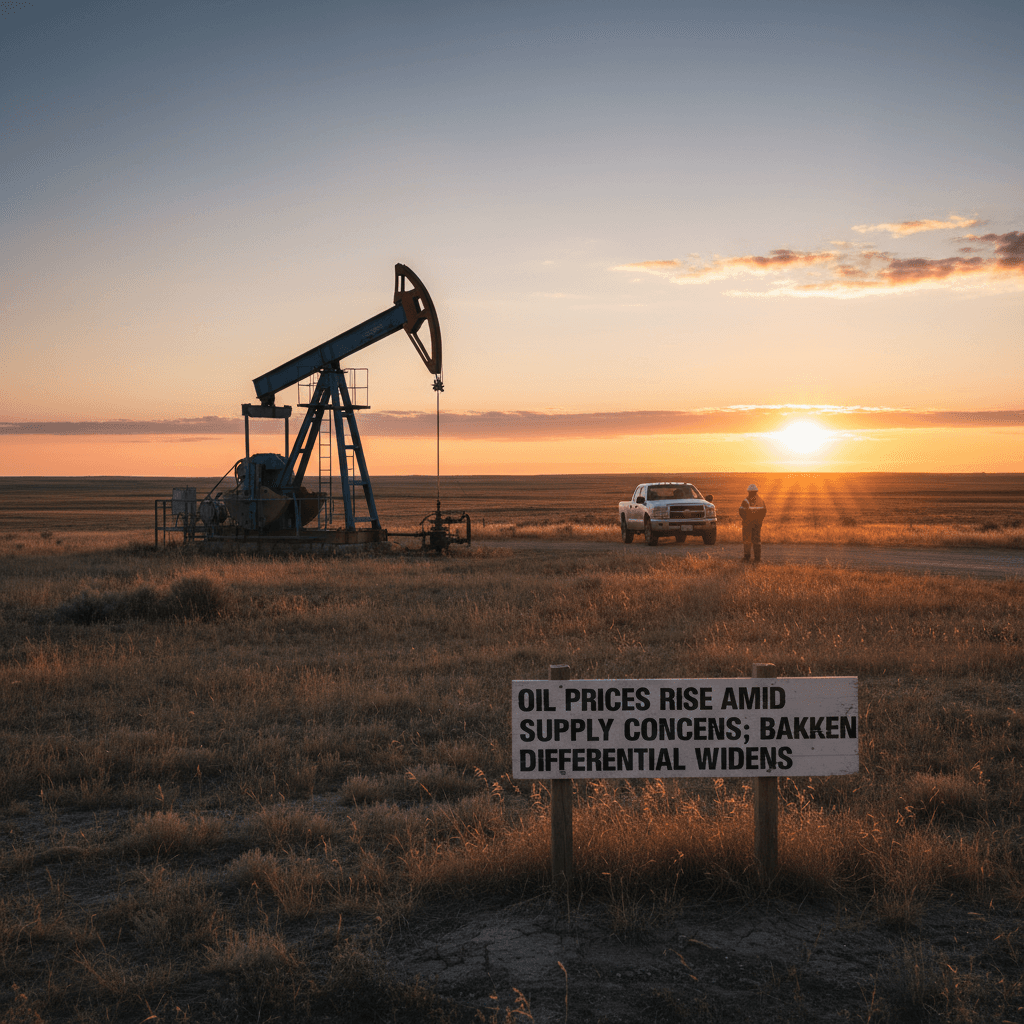 Oil Prices Rise Amid Supply Concerns; Bakken Differential Widens - Bakken Wire
