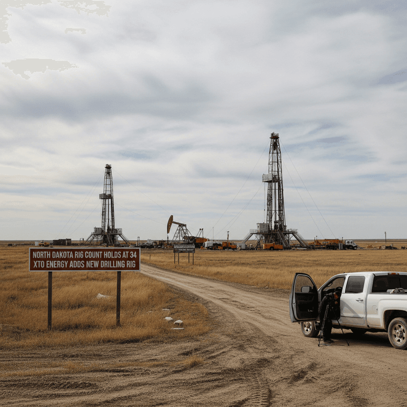 North Dakota Rig Count Holds at 34, XTO Energy Adds New Drilling Rig ...
