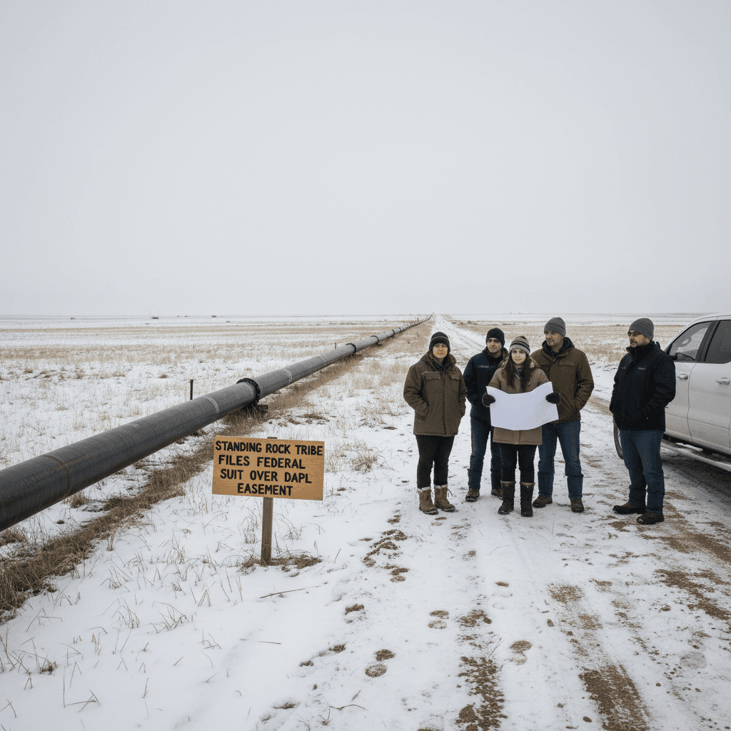 Standing Rock Tribe Files Federal Suit Over DAPL Easement - Bakken Wire