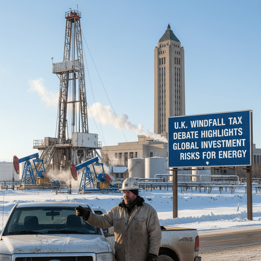 U.K. Windfall Tax Debate Highlights Global Investment Risks for Energy - Bakken Wire