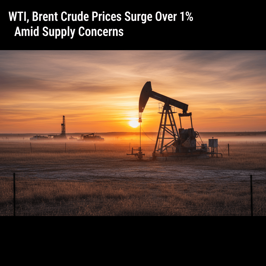 WTI, Brent Crude Prices Surge Over 1% Amid Supply Concerns - Bakken Wire