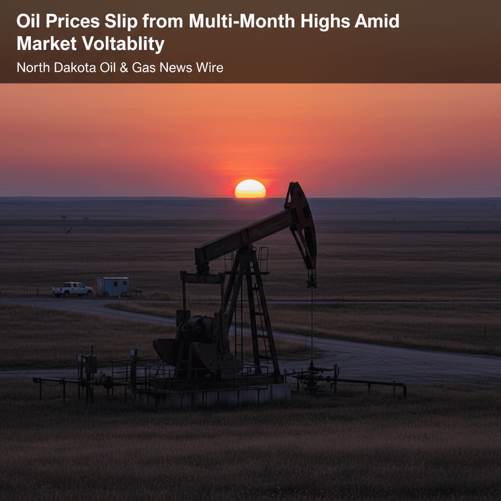 Oil Prices Slip from Multi-Month Highs Amid Market Volatility - Bakken Wire