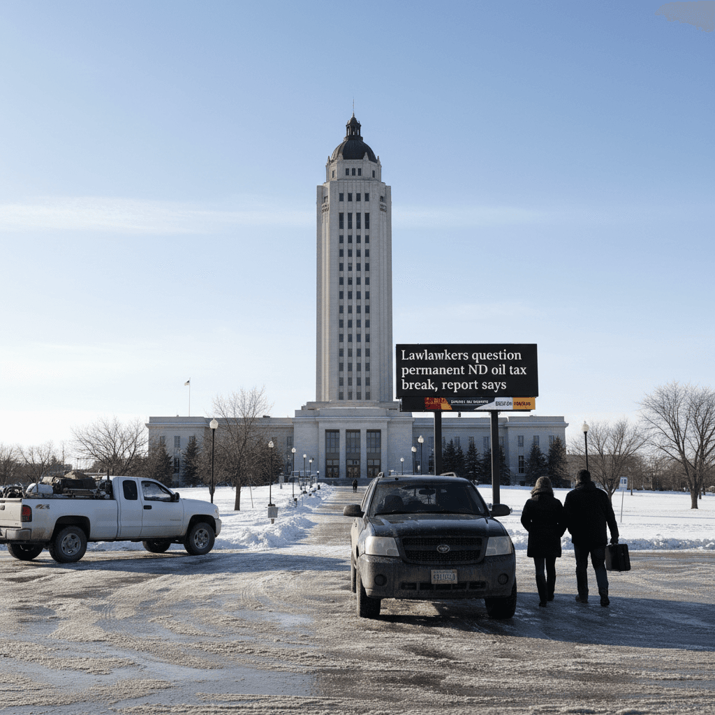 Lawmakers question permanent ND oil tax break, report says - Bakken Wire