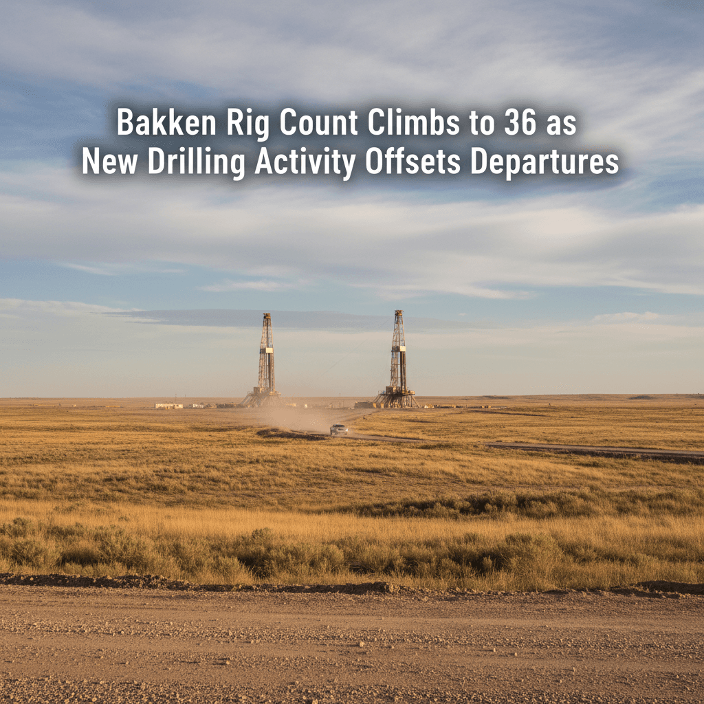 Bakken Rig Count Climbs to 36 as New Drilling Activity Offsets Departures - Bakken Wire