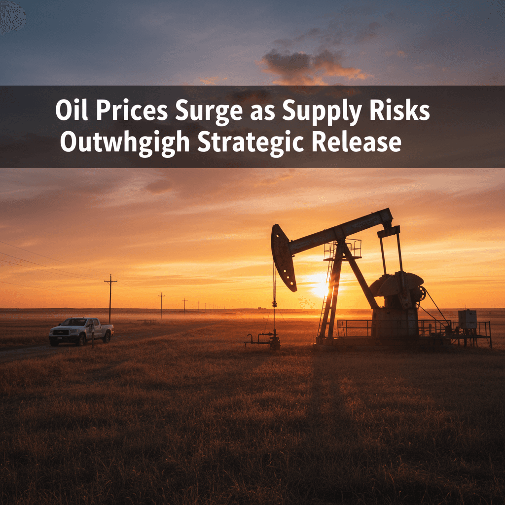 Oil Prices Surge as Supply Risks Outweigh Strategic Release - Bakken Wire