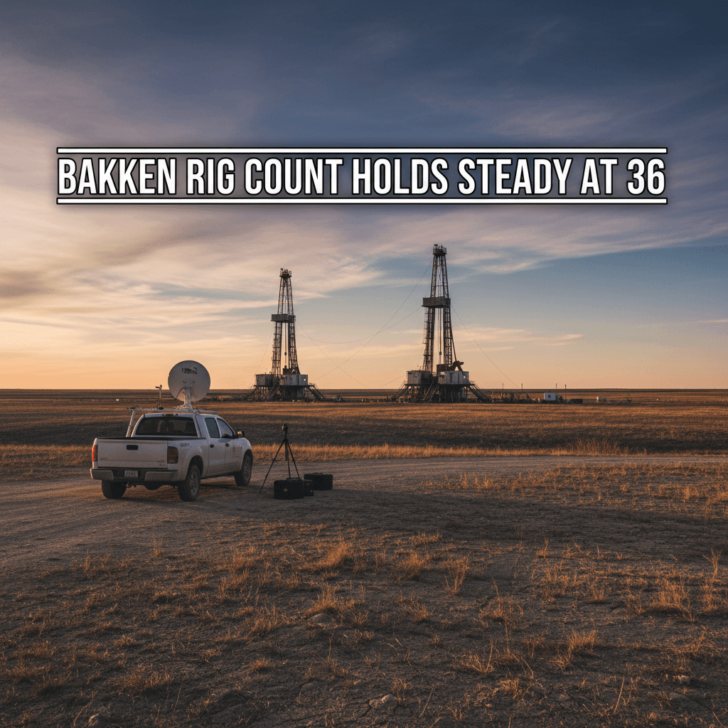 Bakken Rig Count Holds Steady at 36 - Bakken Wire