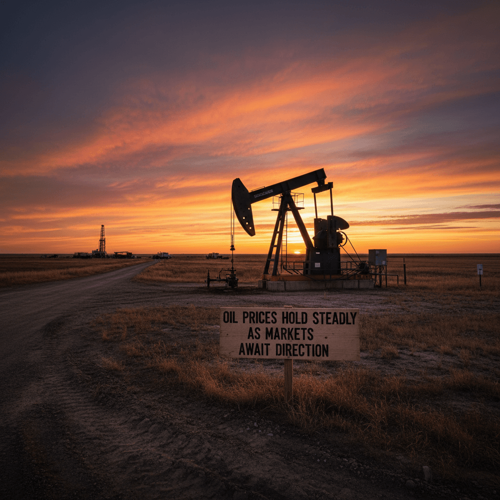 Oil Prices Hold Steady as Markets Await Direction - Bakken Wire