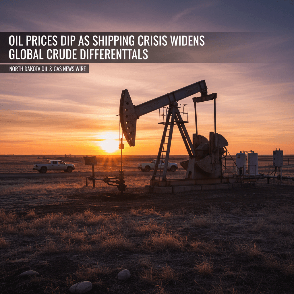 Oil Prices Dip as Shipping Crisis Widens Global Crude Differentials - Bakken Wire