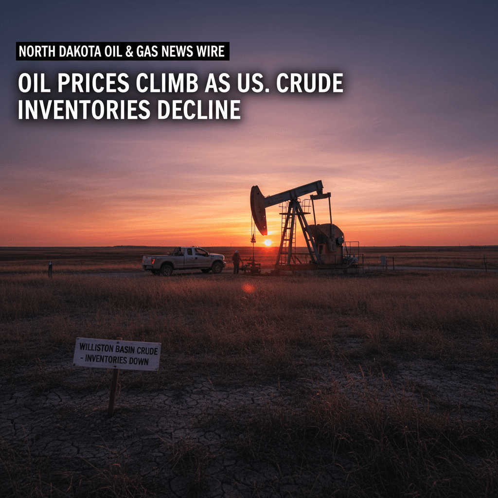 Oil Prices Climb as U.S. Crude Inventories Decline - Bakken Wire