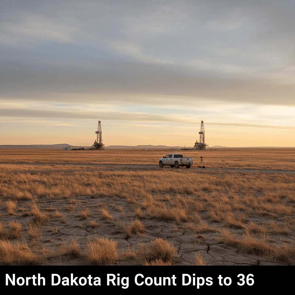 North Dakota Rig Count Dips to 36 - Bakken Wire