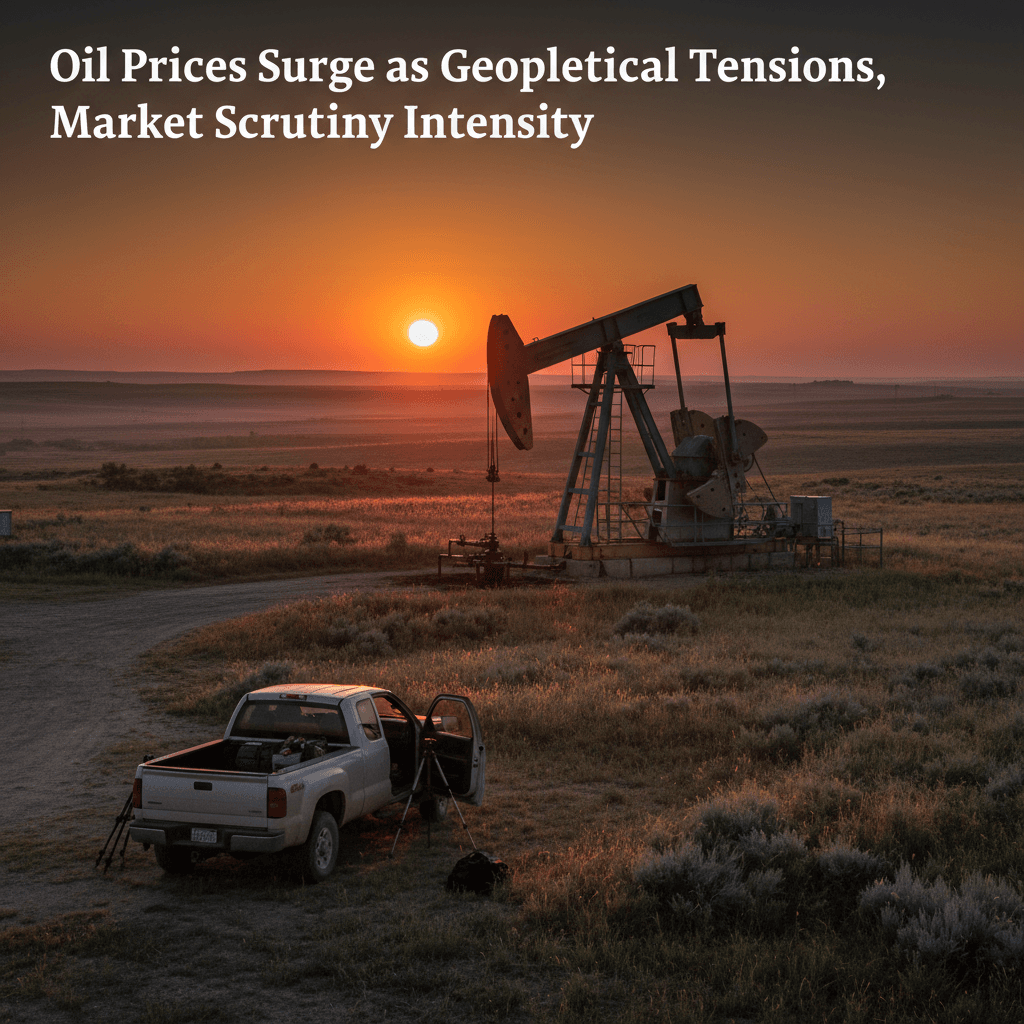 Oil Prices Surge as Geopolitical Tensions, Market Scrutiny Intensify - Bakken Wire