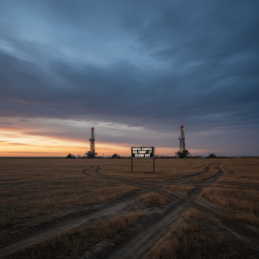 North Dakota Rig Count Holds at 37 for Second Consecutive Day - Bakken Wire