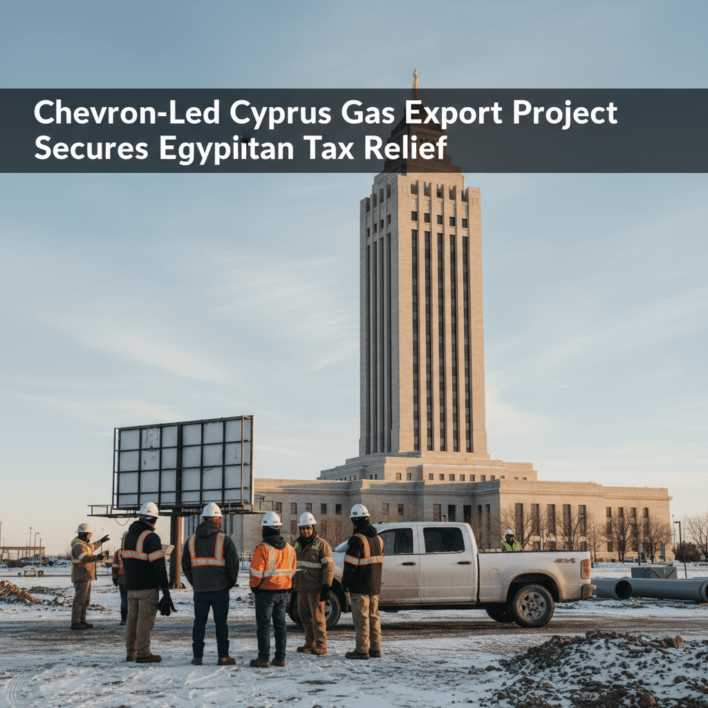 Chevron-Led Cyprus Gas Export Project Secures Egyptian Tax Relief - Bakken Wire