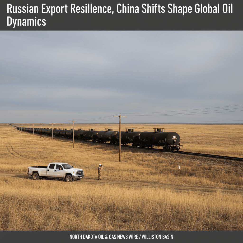 Russian Export Resilience, China Shifts Shape Global Oil Dynamics - Bakken Wire