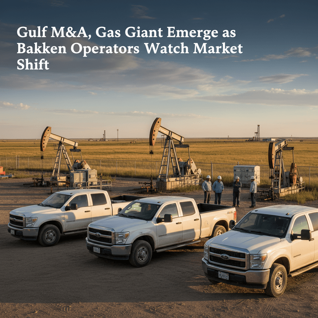 Gulf M&A, Gas Giant Emerge as Bakken Operators Watch Market Shift - Bakken Wire
